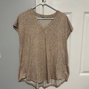 Boutique Pink Cheetah Top